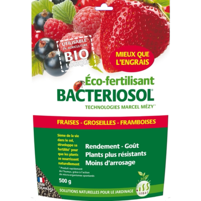 Eco-fertilisant Bactériosol Fraises - Groseilles - Framboises