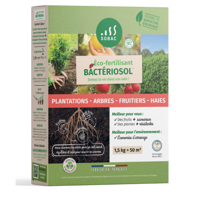 Eco-fertilisant Bactériosol Plantations 1,5 kg