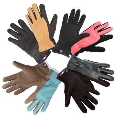 Gants de jardinage 100% cuir Frenchie ROSTAING Taille 08