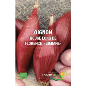 Oignon Rouge Long de Florence Bio
