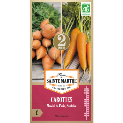 Mélange de carottes bio